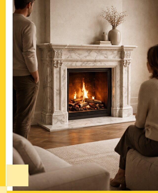 Мраморные камины под ключ в Геленджике от 259850 р. | ЭриданГлн