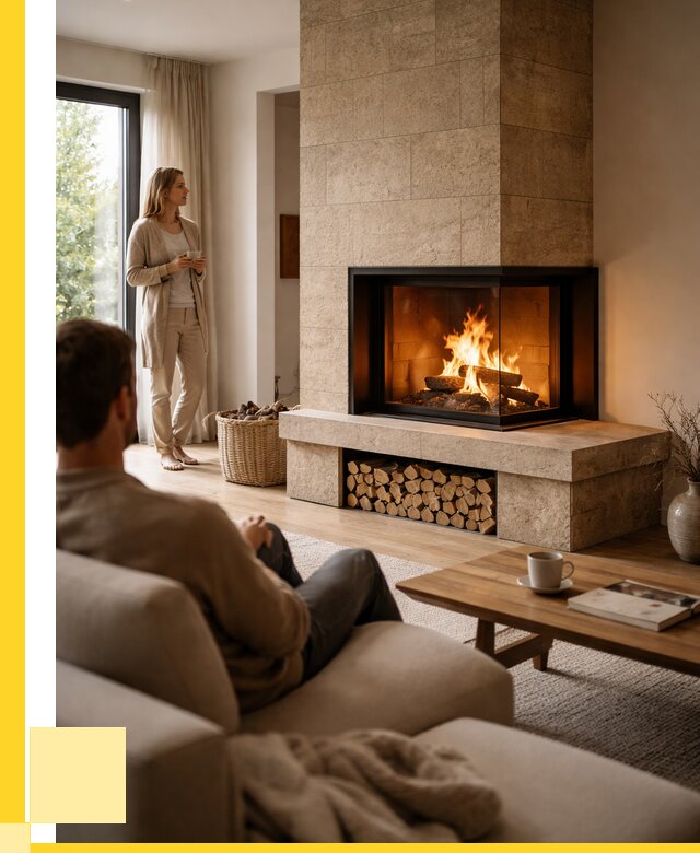 Угловые камины из кирпича установка в Геленджике от 155910 р. ЭриданГлн