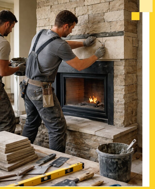 Проектирование и установка открытых каминов в Геленджике