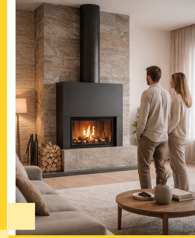 Закрытые камины под ключ в Геленджике от 124728 р., ЭриданГлн