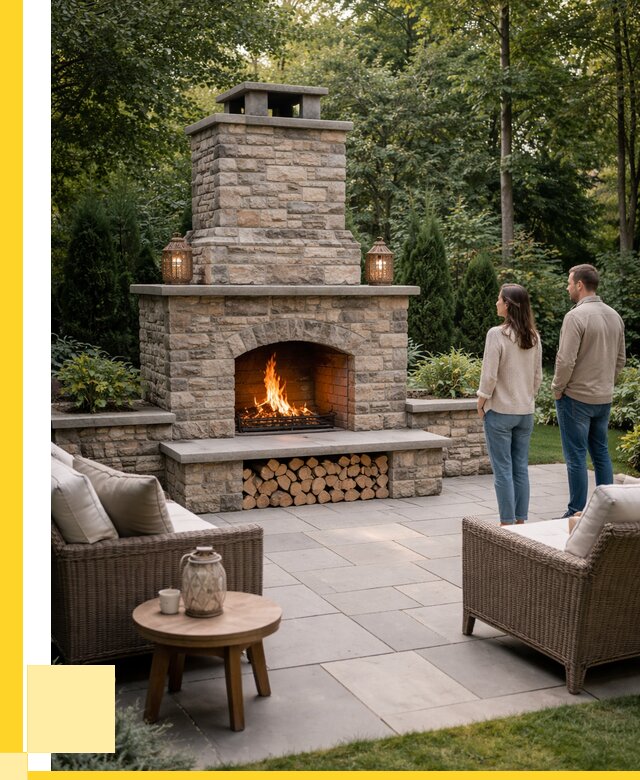 Уличные камины из кирпича в Геленджике от 155910 р. | ЭриданГлн