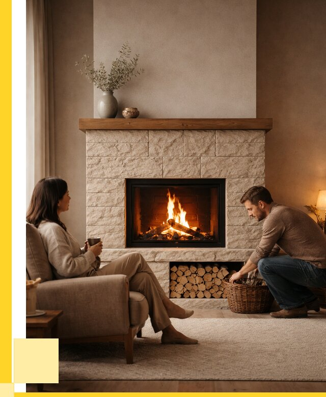 Камины для дома в Геленджике под ключ от 155910 р. | ЭриданГлн