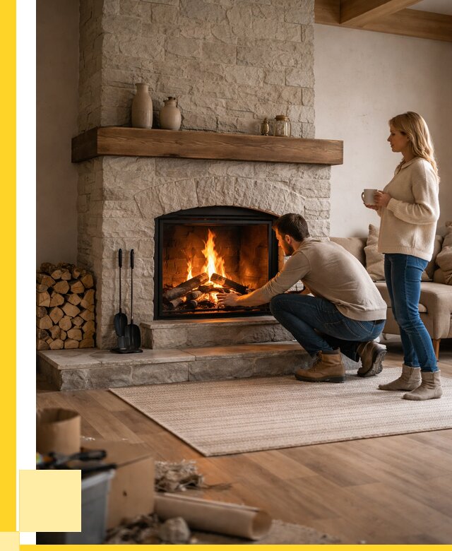 Камины для загородного дома в Геленджике от 363790 р., ЭриданГлн