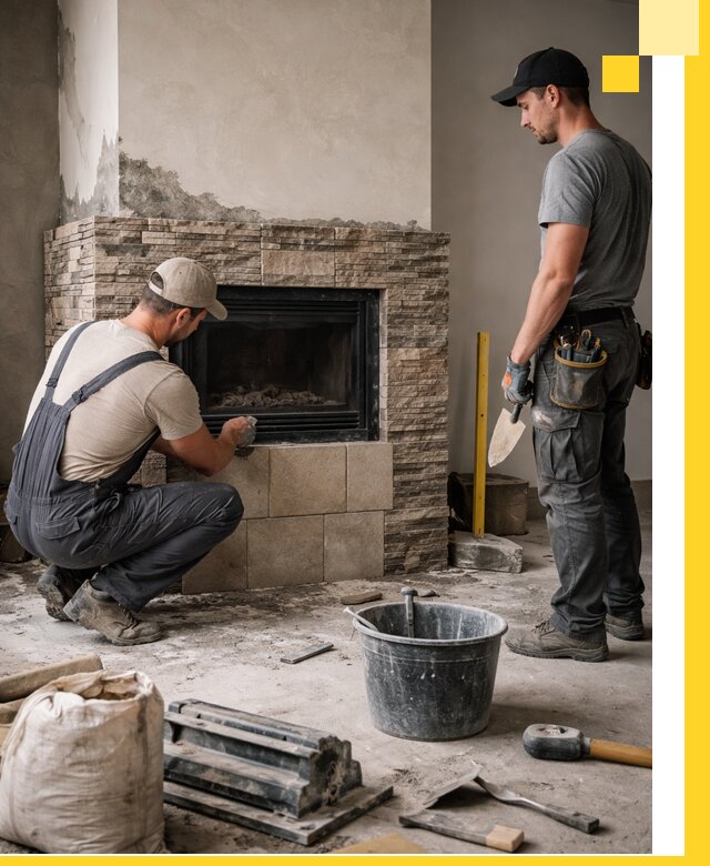 Камины под ключ в Геленджике: проект, изготовление и монтаж