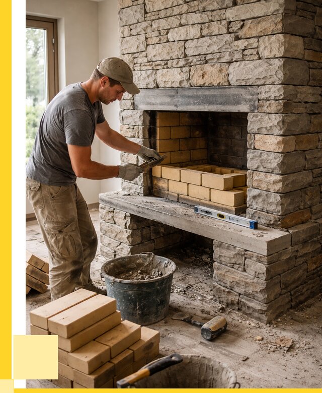 Кладка каминов и камина в Геленджике от 25985 р. ЭриданГлн