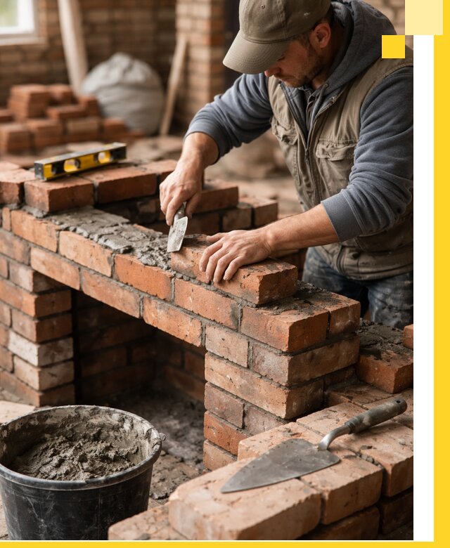 Кладка каминов под ключ в Геленджике профессиональная отделка и монтаж