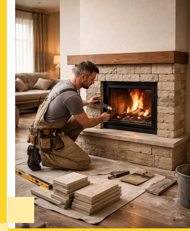 Строительство каминов в Геленджике от 155910 р., ЭриданГлн - под ключ