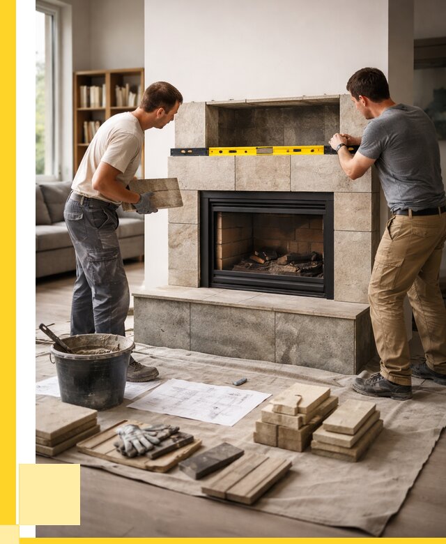 Монтаж каминов и установка в Геленджике от 46773 р. | ЭриданГлн