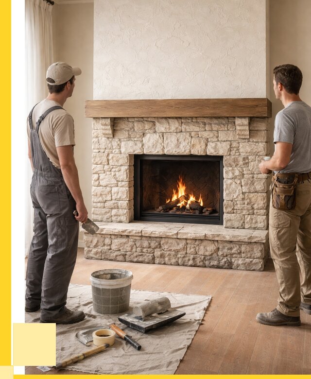 Отделка каминов в Геленджике от 6756 р. под ключ | ЭриданГлн