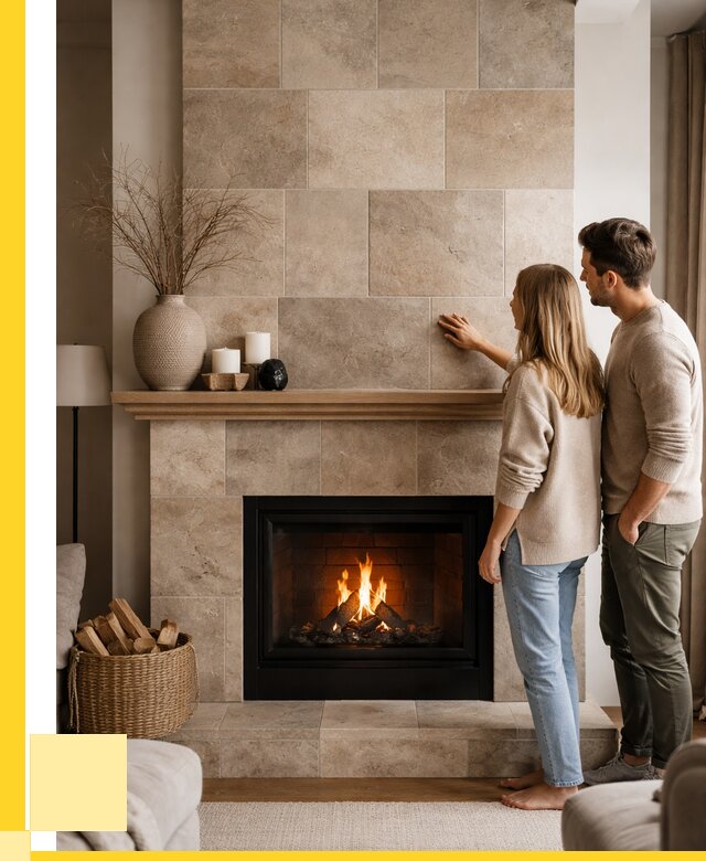 Облицовка каминов керамогранитом в Геленджике от 4677 р. | ЭриданГлн