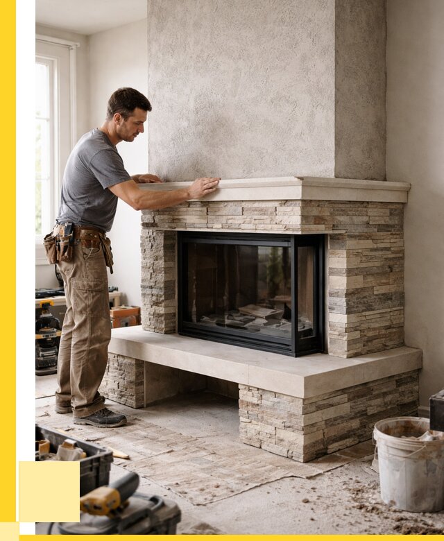 Изготовление каминов под ключ в Геленджике от 155910 р. | ЭриданГлн