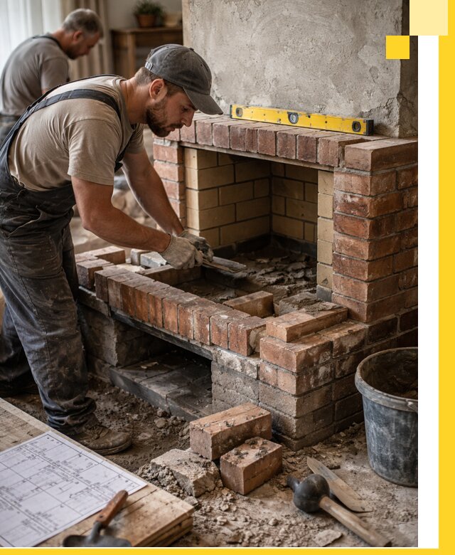 Изготовление и установка каминопечей под ключ в Геленджике