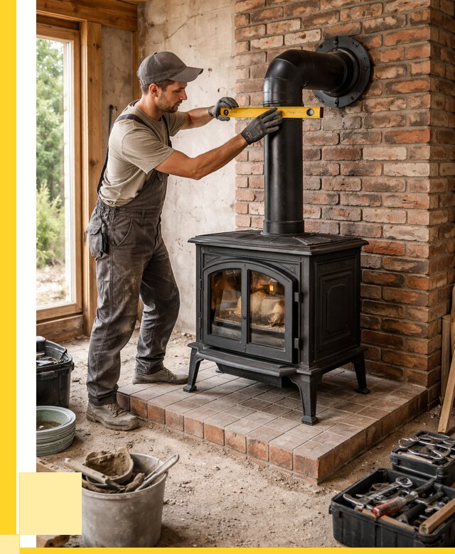 Монтаж печей установка банной печи в Геленджике от 15591 р. | ЭриданГлн