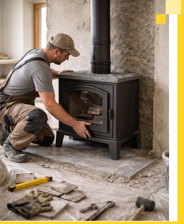 Профессиональный монтаж печей и каминов в Геленджике под ключ