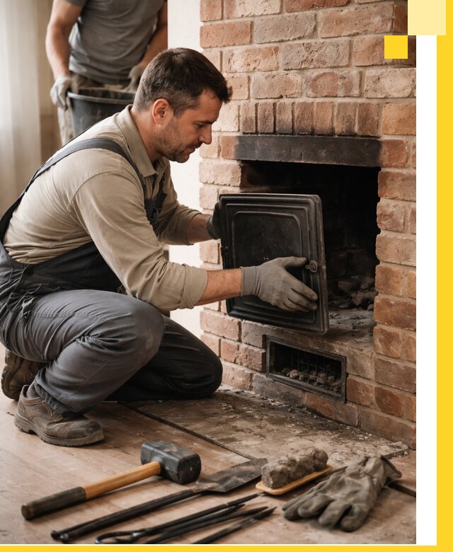 Ремонт печей в Геленджике с гарантией качества и безопасности
