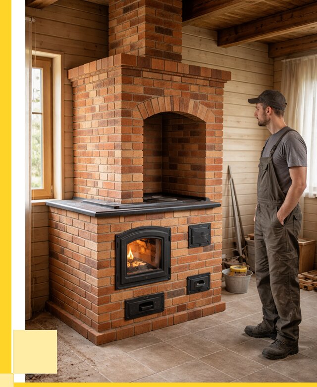 Кирпичные печи в Геленджике: купить от 155910 р. | ЭриданГлн