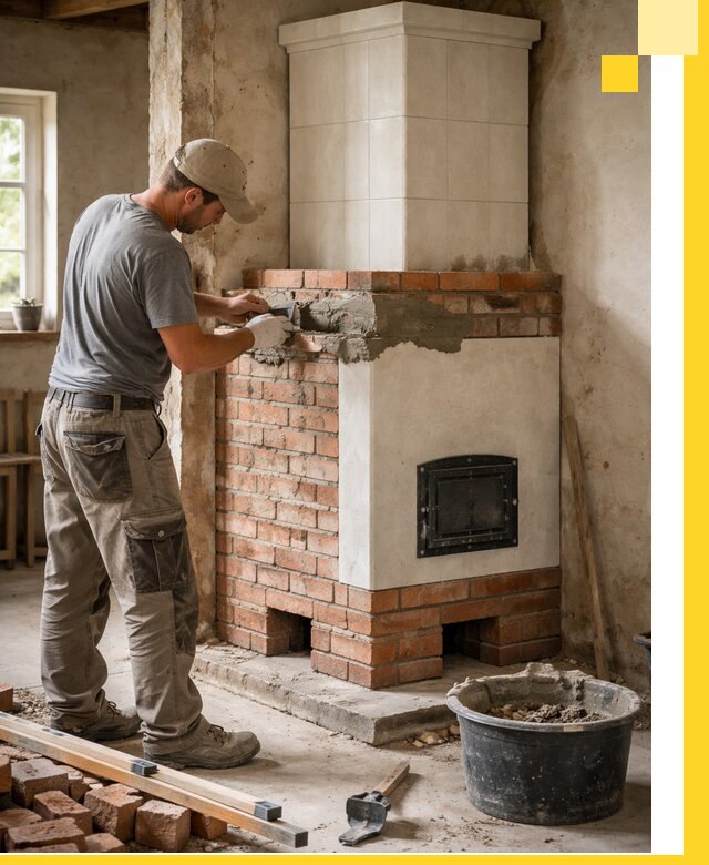 Изготовление и установка печей-голландок под ключ в Геленджике