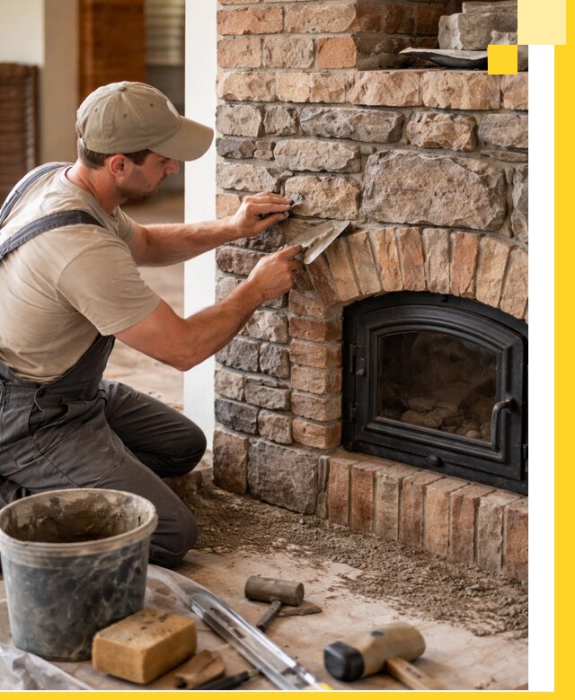 Печи для дома под ключ в Геленджике, установка и доставка