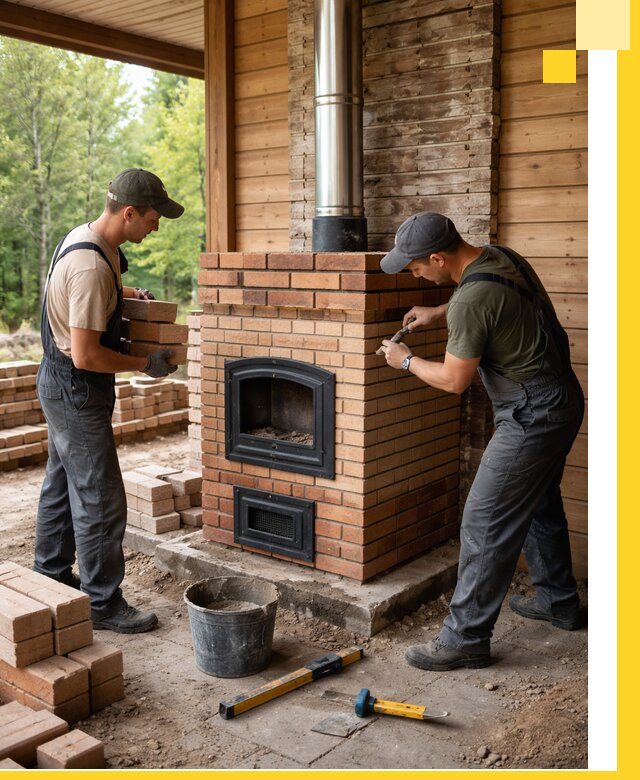 Производство и установка дачных печей под ключ в Геленджике