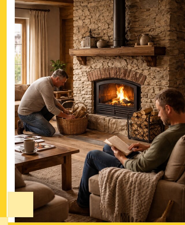 Печи в частном доме в Геленджике от 77955 р. | ЭриданГлн дров