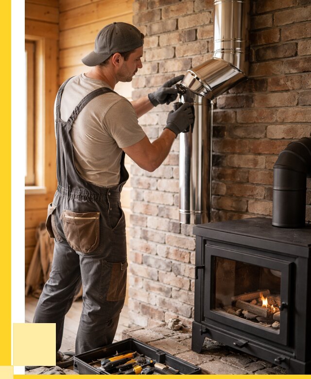 Монтаж дымоходов для печей в Геленджике от 7796 р. | ЭриданГлн