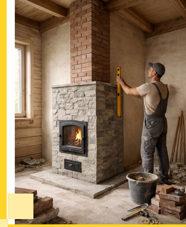 Печи и дымоходы под ключ в Геленджике от 46773 р., ЭриданГлн