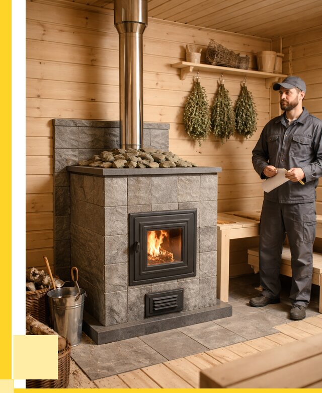 Печи для бани под ключ в Геленджике от 124728 р. | ЭриданГлн