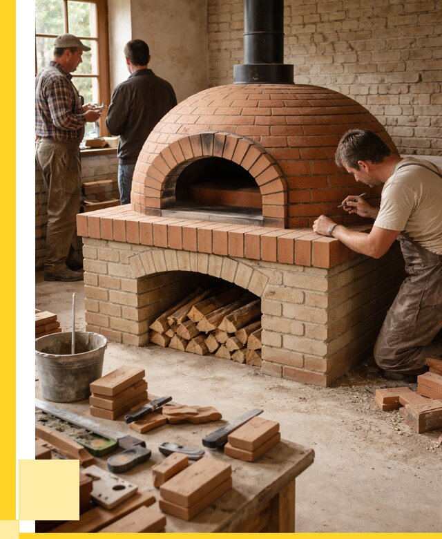 Помпейская печь дровяная для пиццы в Геленджике | ЭриданГлн от 207880 р.