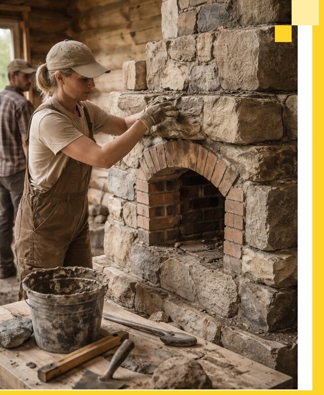 Каменные печи на заказ и монтаж в Геленджике, долговечные решения