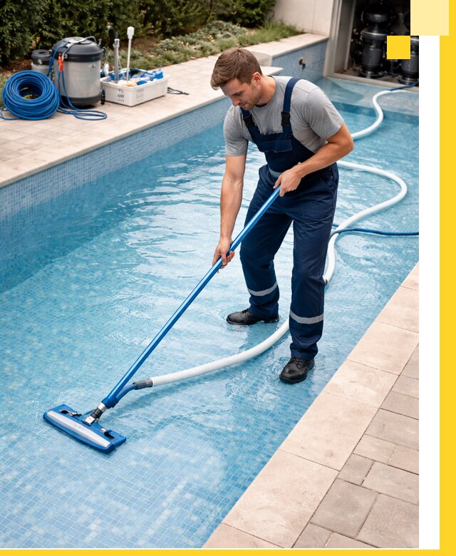 Профессиональная чистка бассейнов и фильтров в Геленджике под ключ