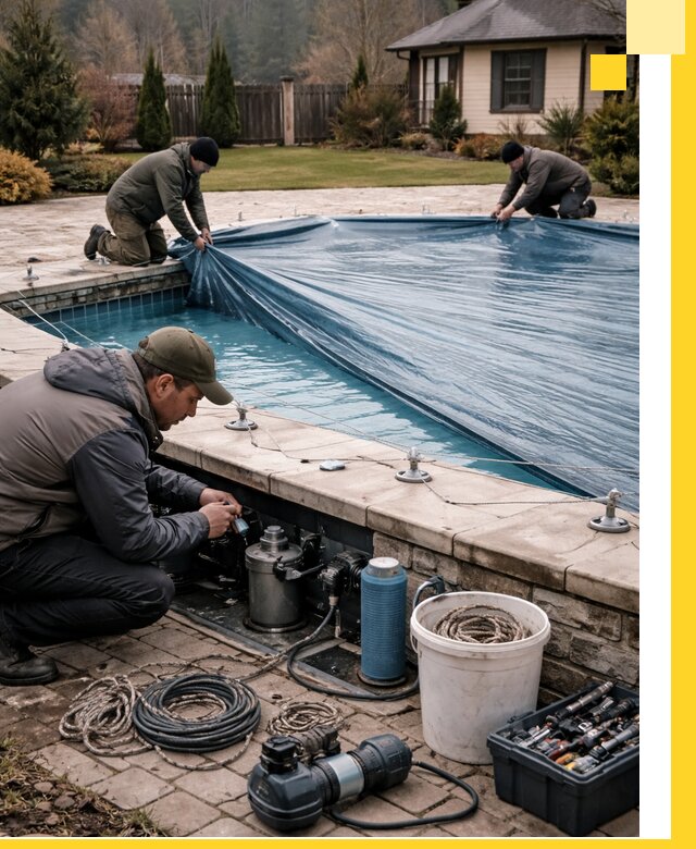 Консервация бассейнов в Геленджике: подготовка к длительному хранению