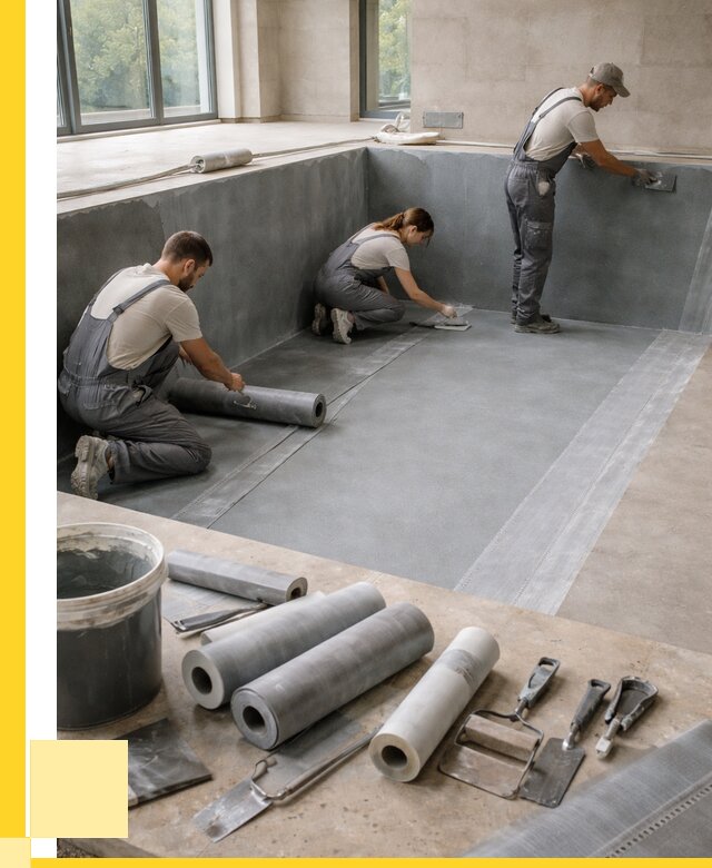 Гидроизоляция бассейнов в Геленджике от 2079 р., ЭриданГлн