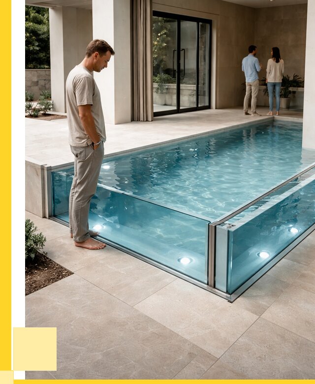 Стеклянные бассейны в Геленджике от 1247280 р. | ЭриданГлн — мозаика