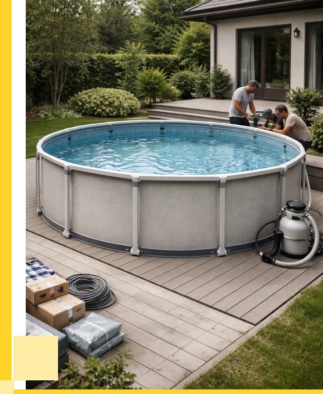 Купить каркасные бассейны в Геленджике от 46773 р. | ЭриданГлн