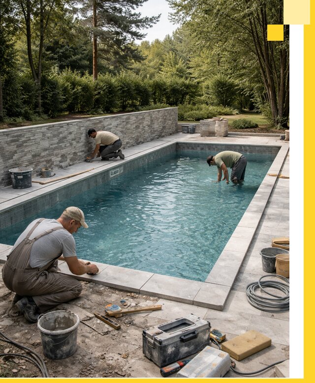 Проектирование и строительство частных бассейнов в Геленджике