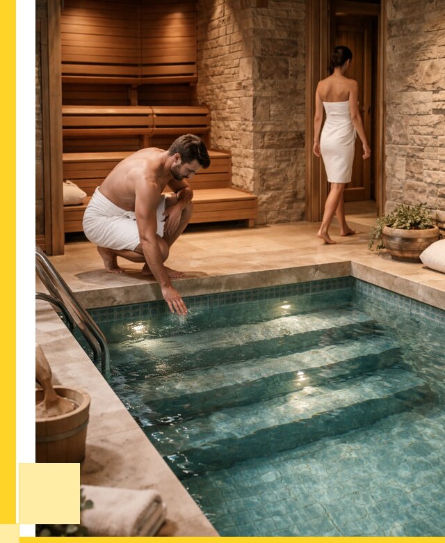 Сауна с бассейном под ключ в Геленджике от 124728 р., ЭриданГлн