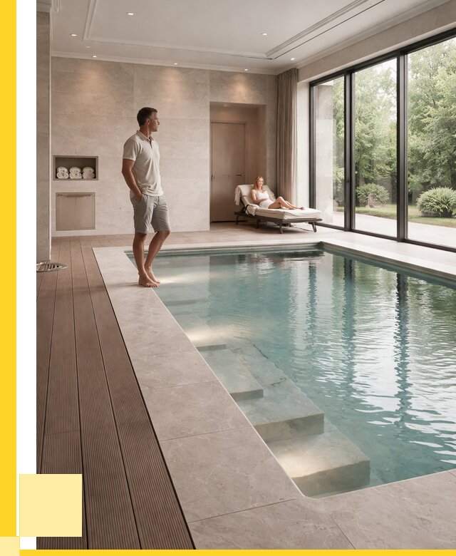 Бассейны в коттедже под ключ в Геленджике от 1247280 р. | ЭриданГлн