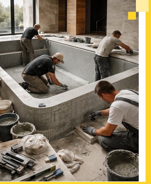 Строительство и установка СПА бассейнов под ключ в Геленджике