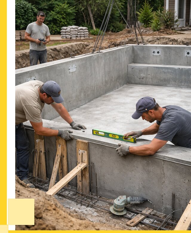 Монтаж чаши бассейна в Геленджике под ключ от 259850 р., ЭриданГлн