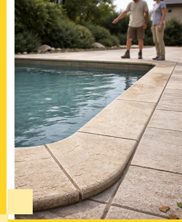 Копинговый камень для бассейнов в Геленджике от 4365 р. | ЭриданГлн