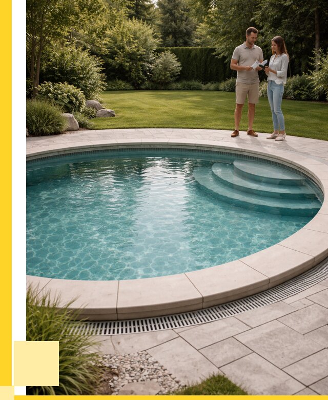 Круглые каркасные бассейны купить в Геленджике от 259850 р. | ЭриданГлн