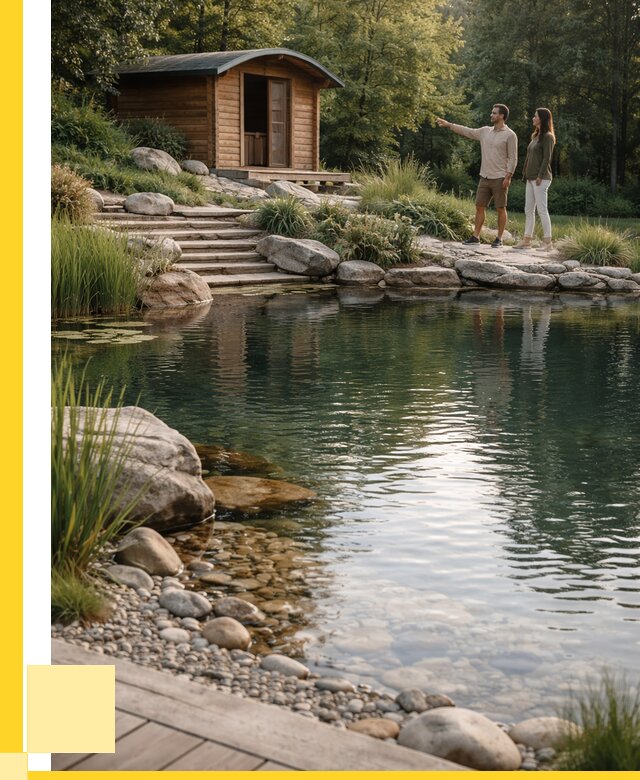 Природные бассейны под ключ в Геленджике от 467730 р. | ЭриданГлн