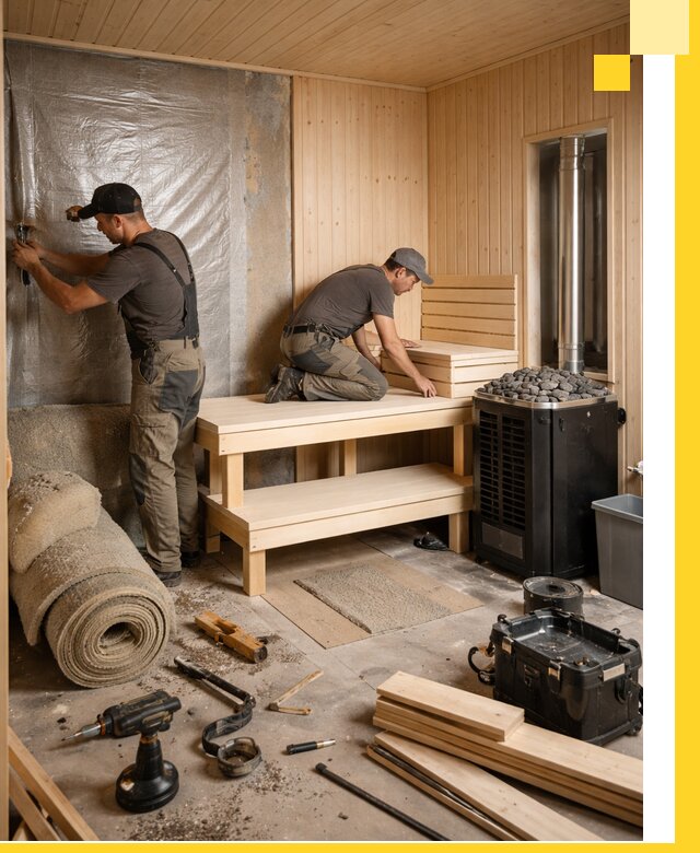 Проекты саун под ключ в Геленджике дизайн и строительство