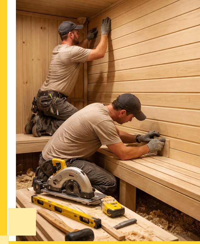 Обшивка саун вагонкой в Геленджике от 2599 р. | ЭриданГлн