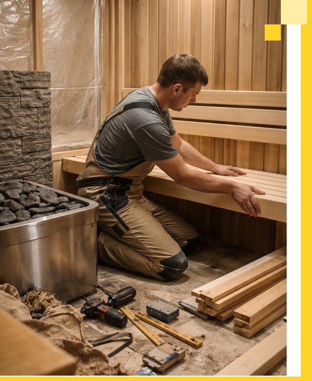 Сауны для дома под ключ с проектированием и монтажом в Геленджике