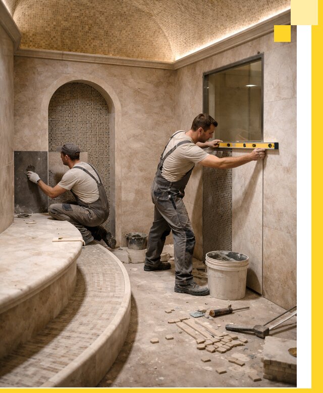 Проектирование и строительство саун с хамамом под ключ в Геленджике