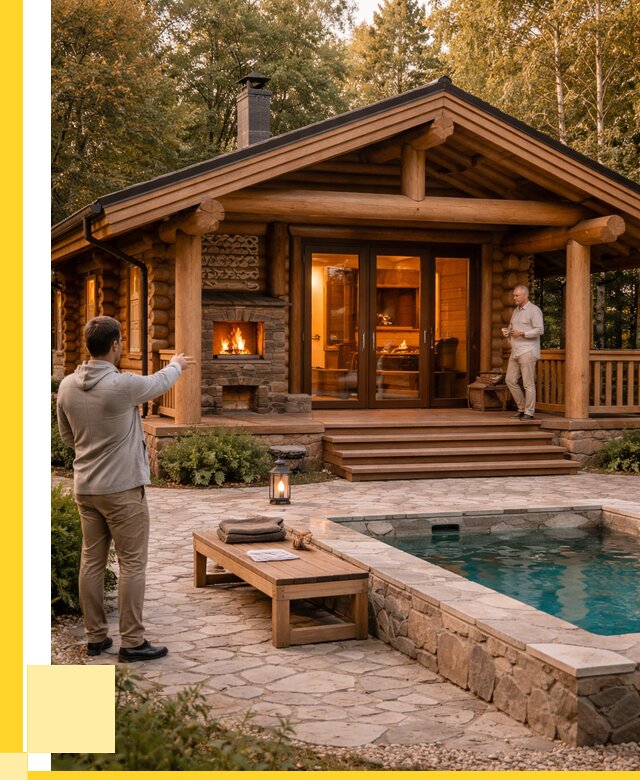 Проекты бань и хамам в Геленджике от 25985 р. | ЭриданГлн