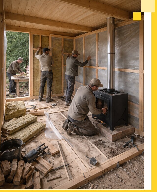 Профессиональный монтаж бань под ключ в Геленджике для дома