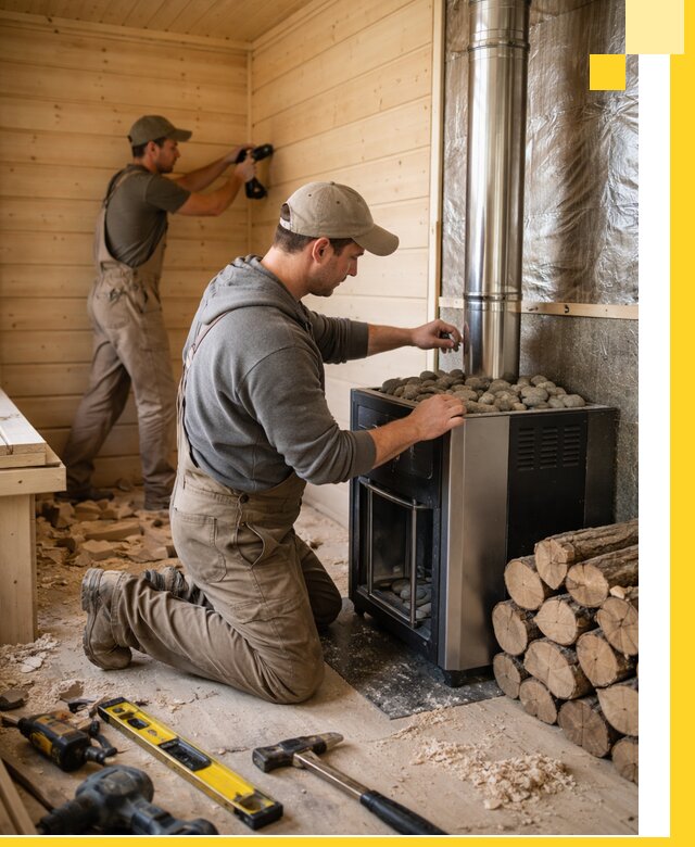 Строительство деревянных бань под ключ в Геленджике проекты и монтаж