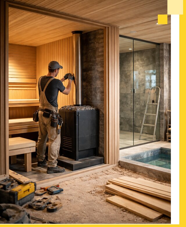 Полное строительство банных комплексов под ключ в Геленджике